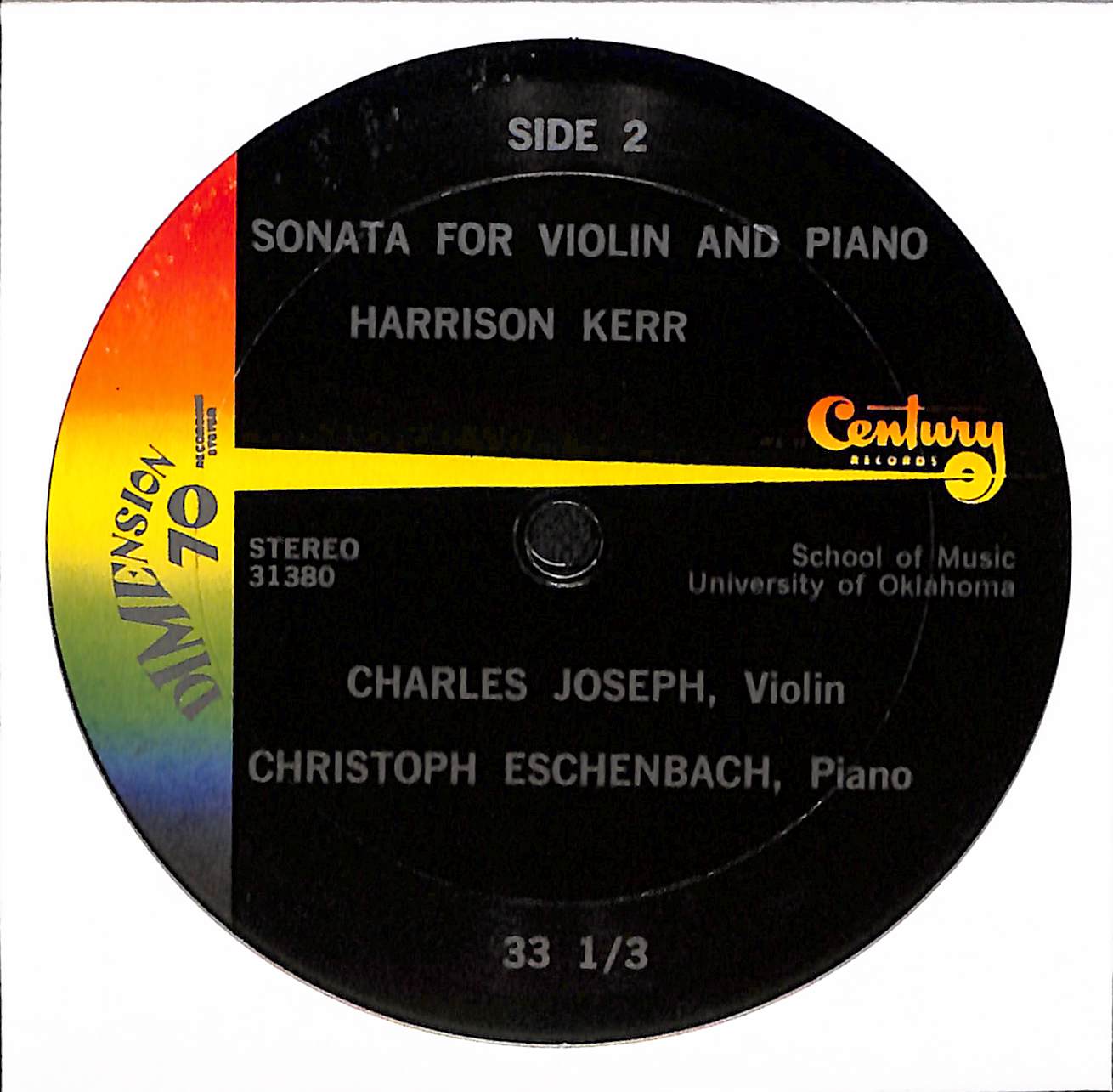 Sinfonietta Da Camera / Sonata For Violin And Piano