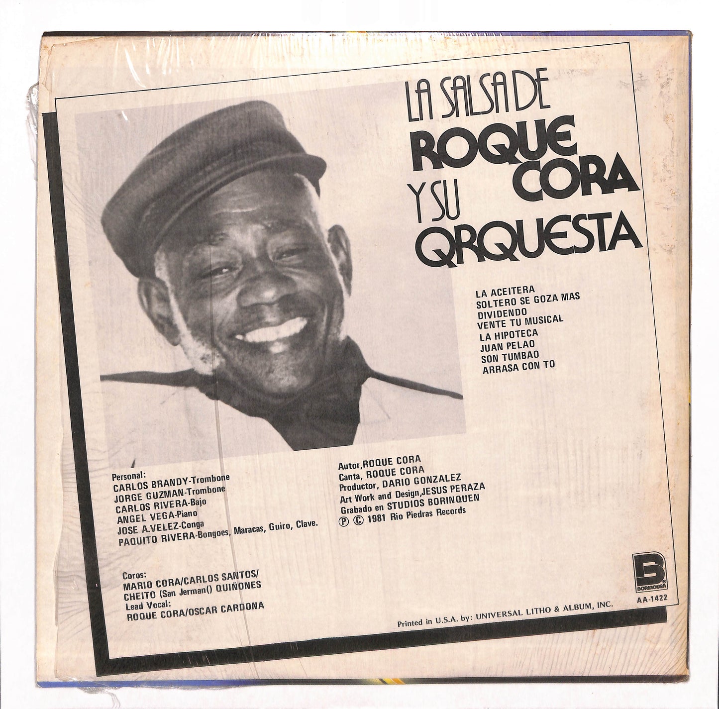 La Salsa De Roque Cora Y Su Orquesta