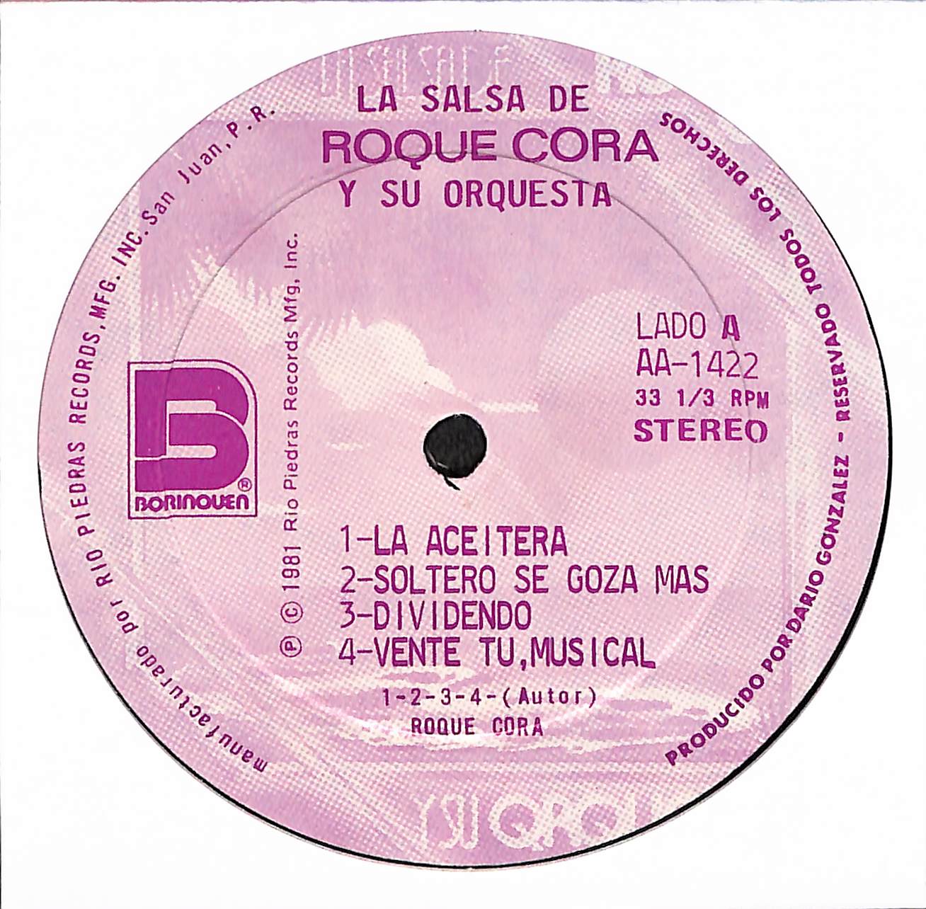 La Salsa De Roque Cora Y Su Orquesta