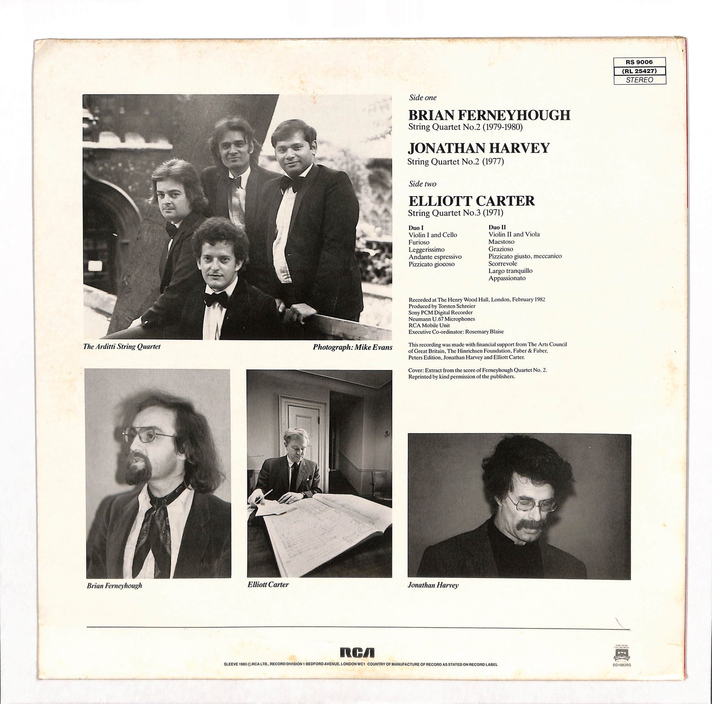 String Quartet No. 2 / String Quartet No. 2 / String Quartet No. 3