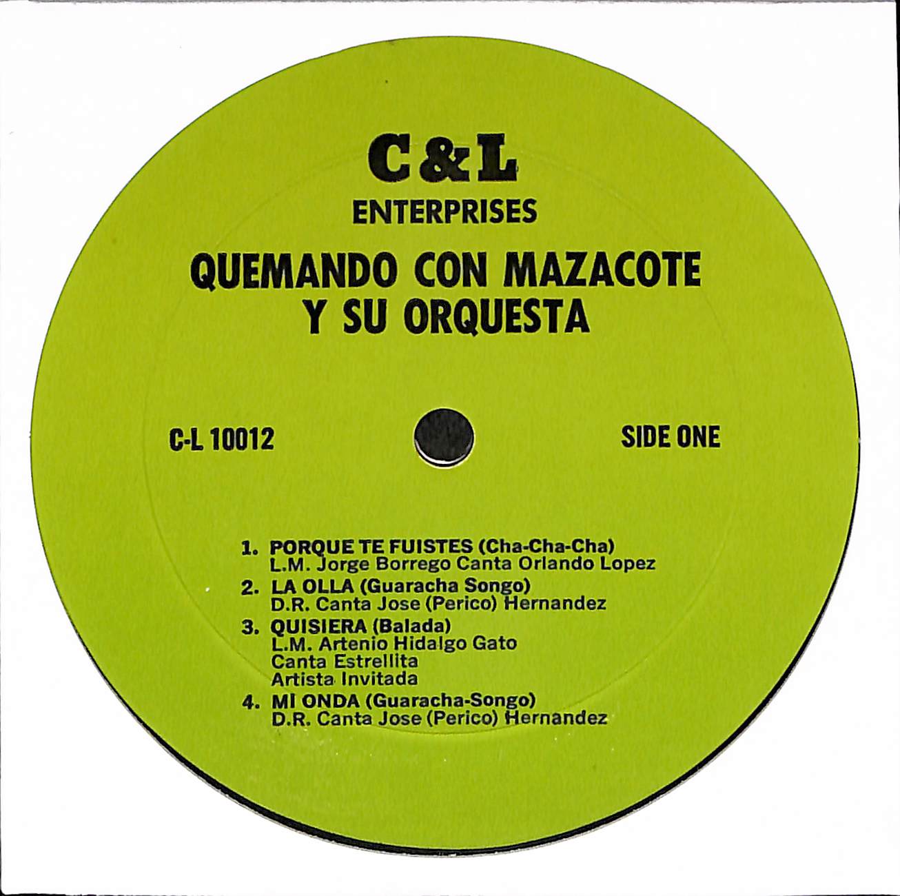 Quemando Con Mazacote Y Su Orquesta