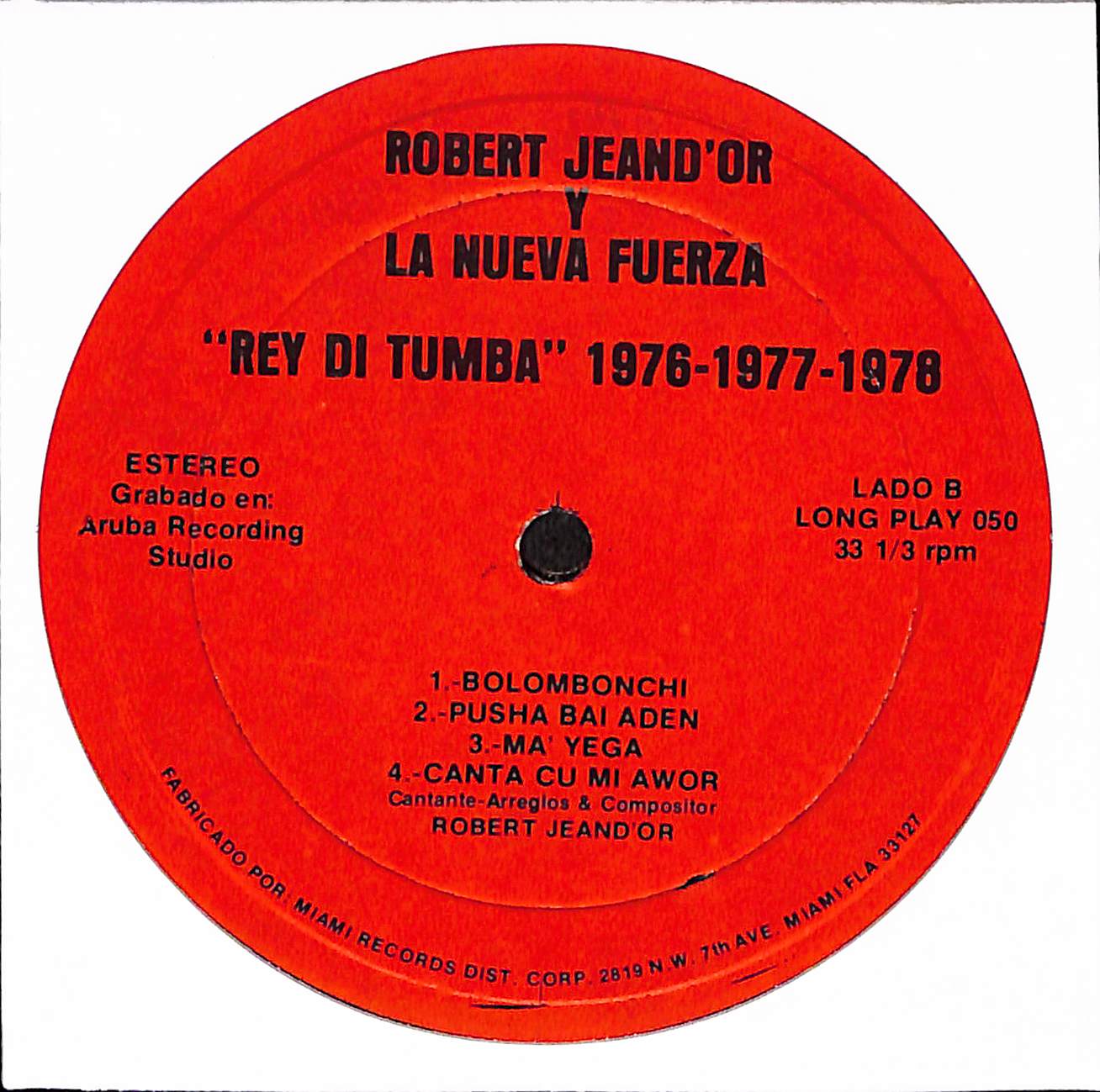 Rey Di Tumba 1976-77-78 Aruba