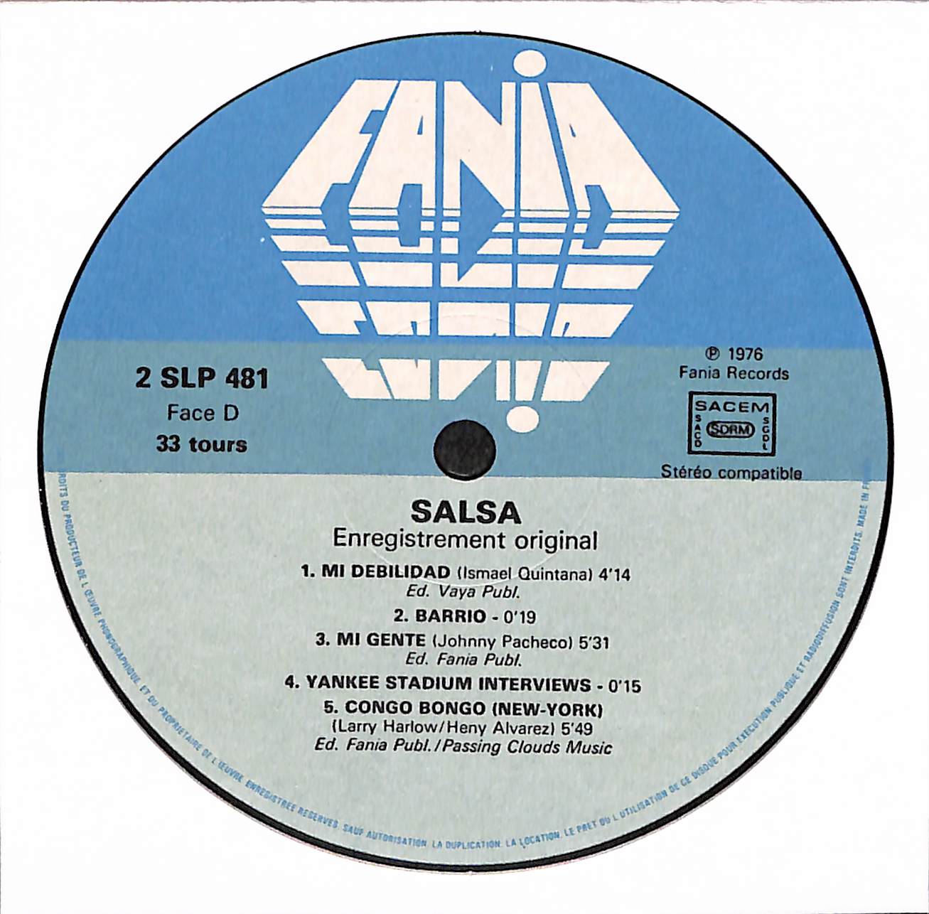 Salsa (Original Motion Picture Sound Track Recording)