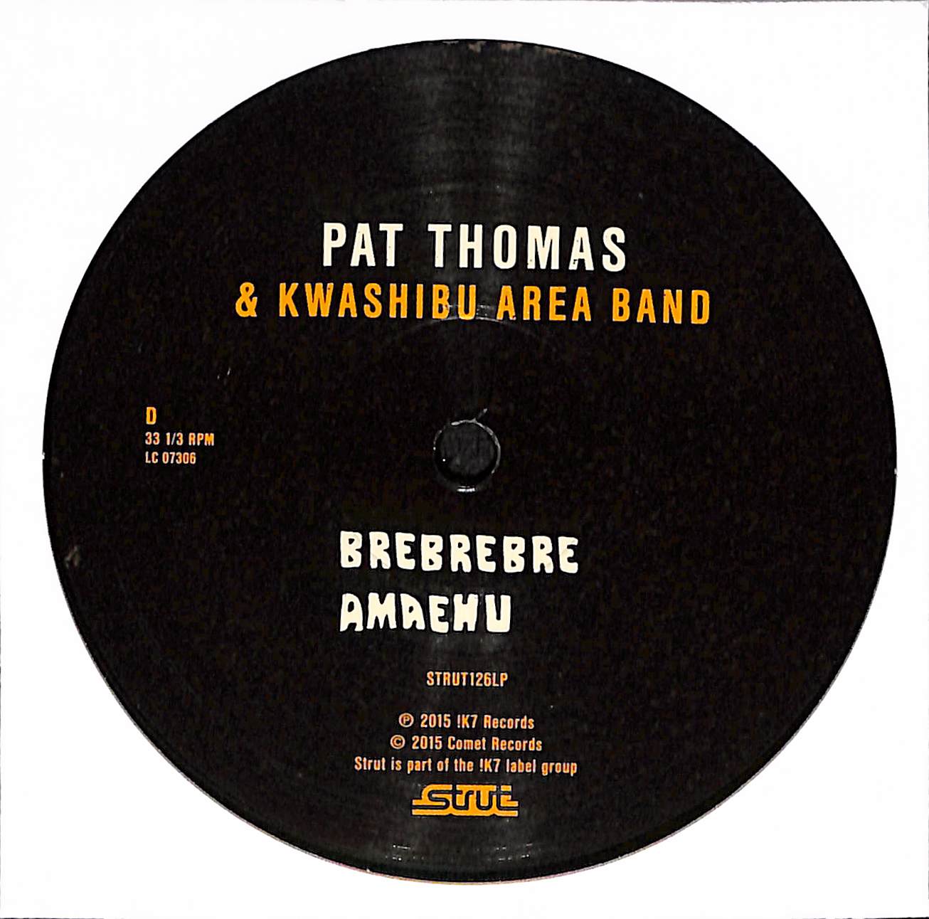 Pat Thomas And Kwashibu Area Band