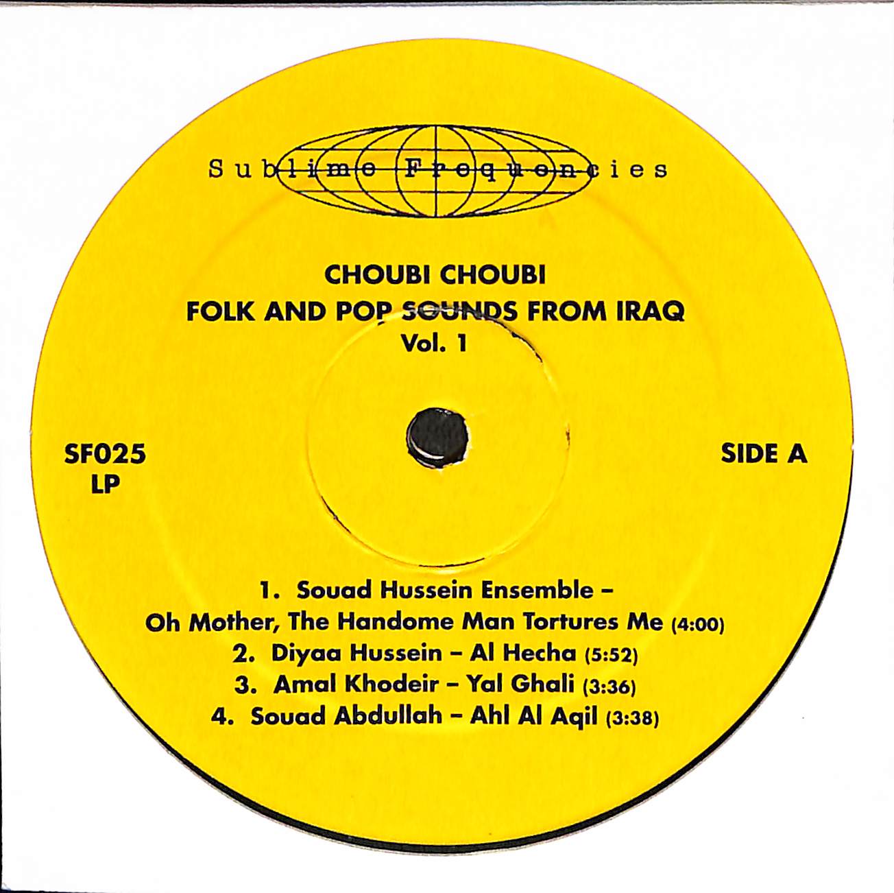 Choubi Choubi! Folk And Pop Sounds From Iraq Vol. 1