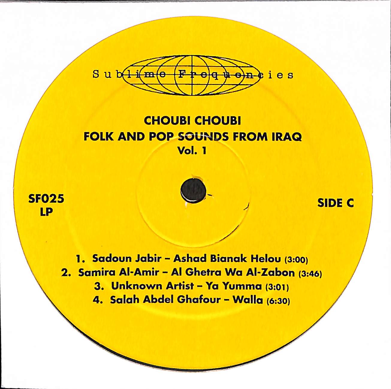 Choubi Choubi! Folk And Pop Sounds From Iraq Vol. 1