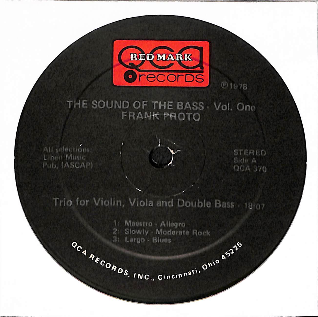 The Sound Of The Bass - Volume One