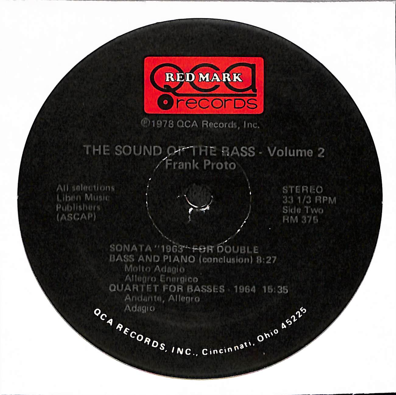 The Sound Of The Bass -  Volume Two