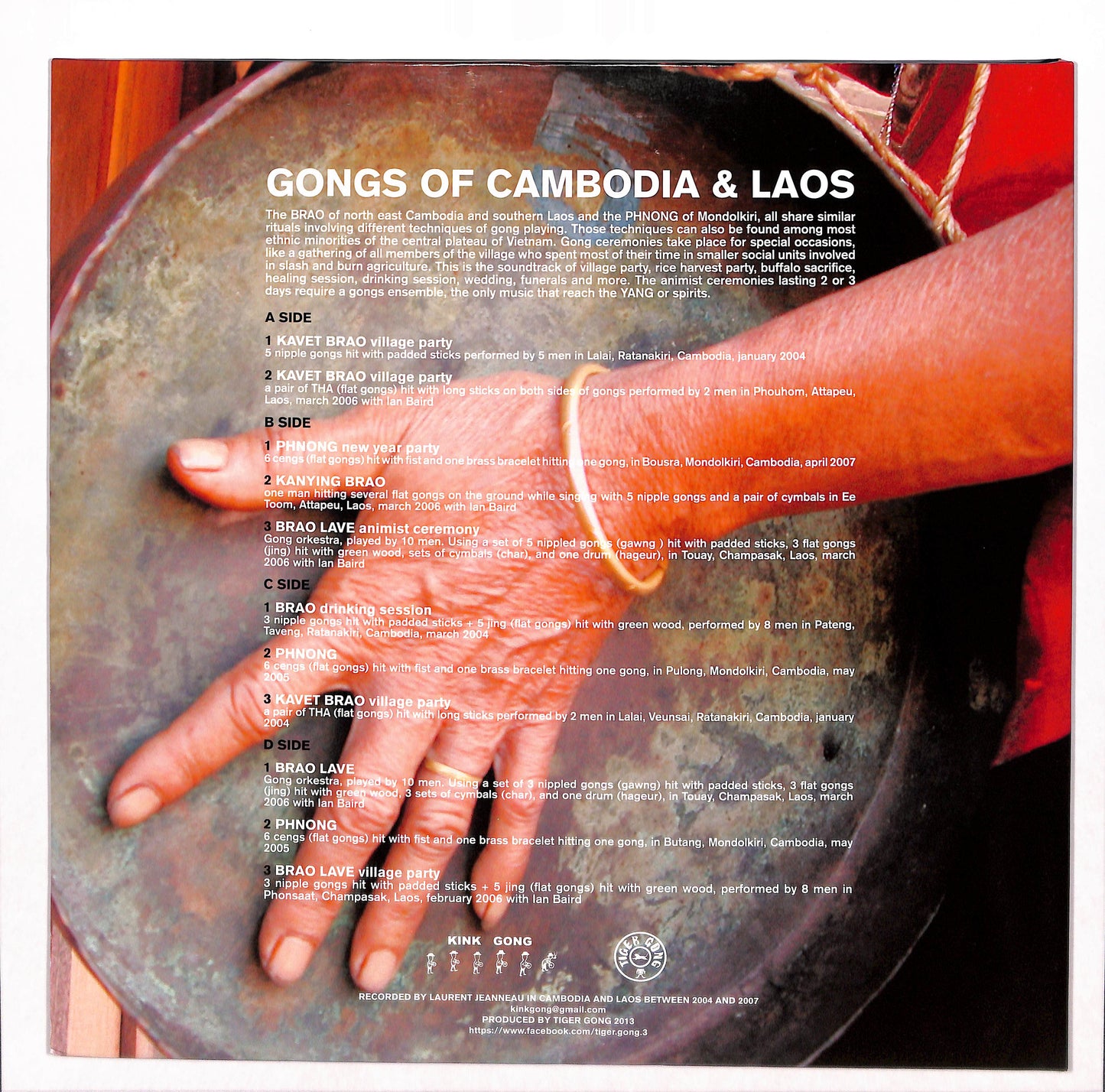 Gongs Of Cambodia & Laos