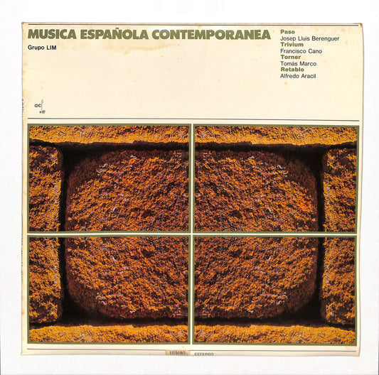 Josep Lluis Berenguer / Francisco Cano / Tomás Marco / Alfredo Aracil - Música Española Comtemporánea