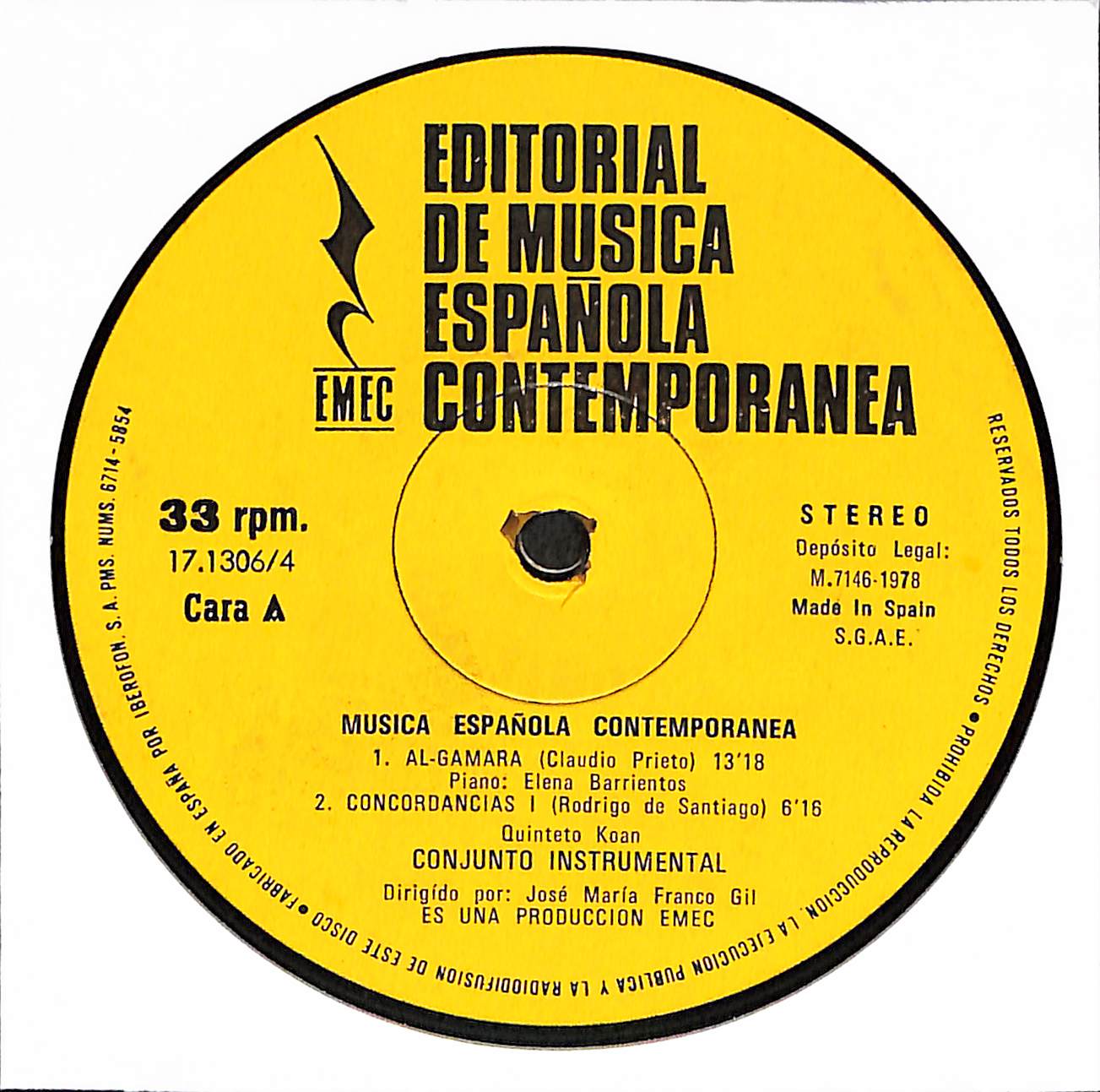 Música Española Contemporánea