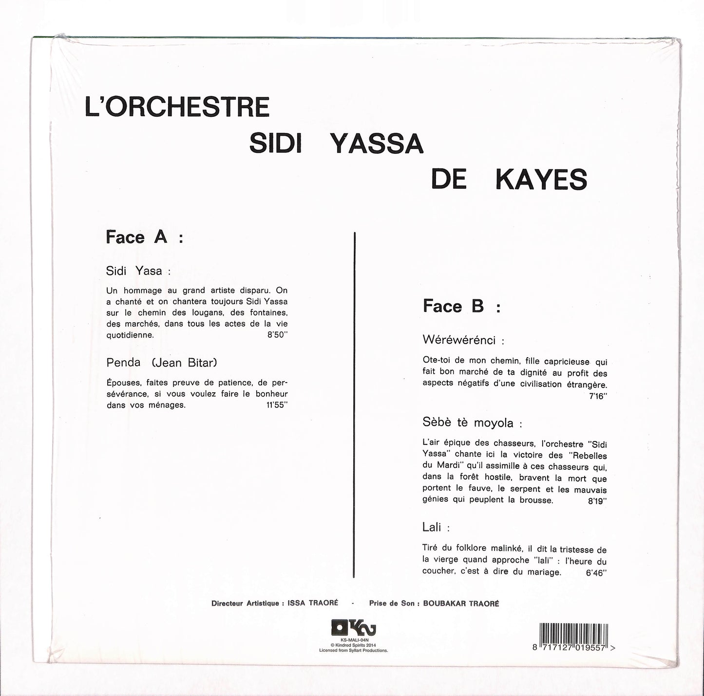 L'Orchestre Sidi Yassa De Kayes