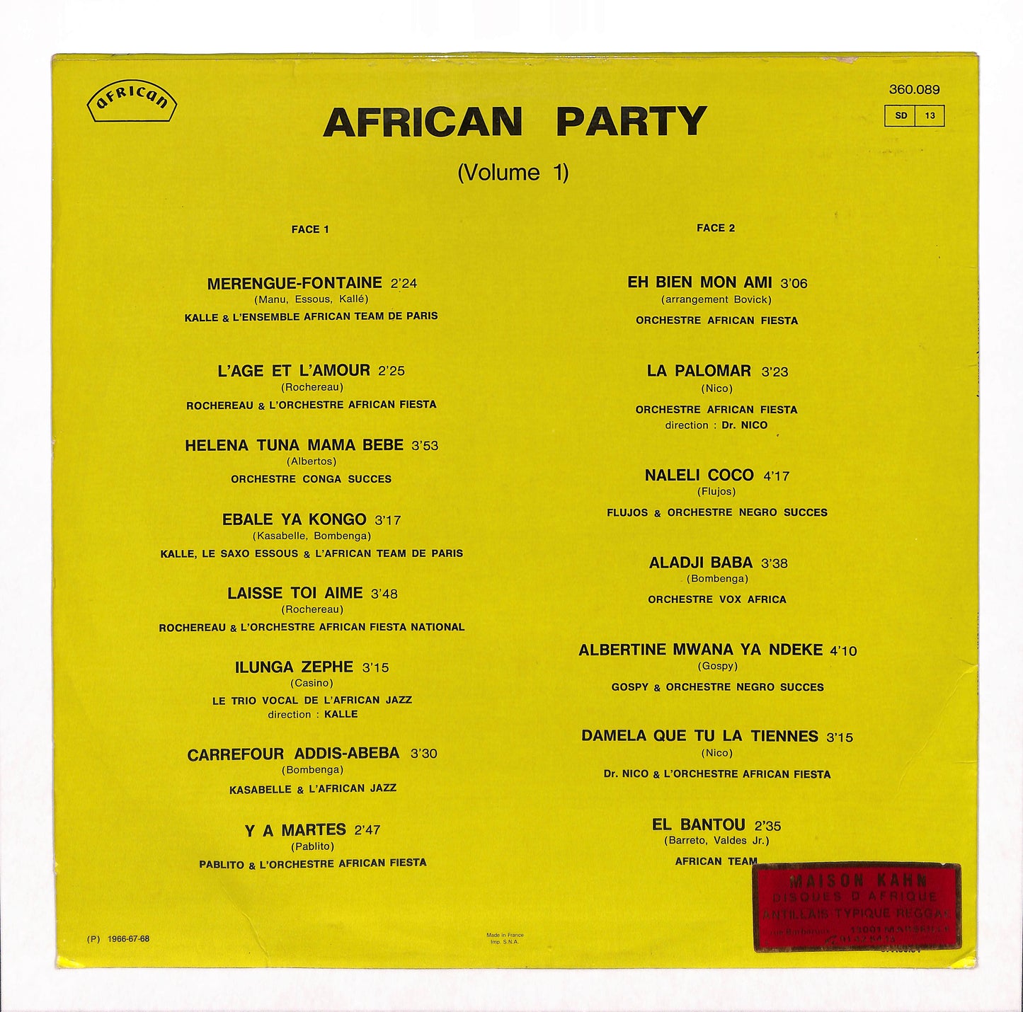 African Party (Vol. 1)