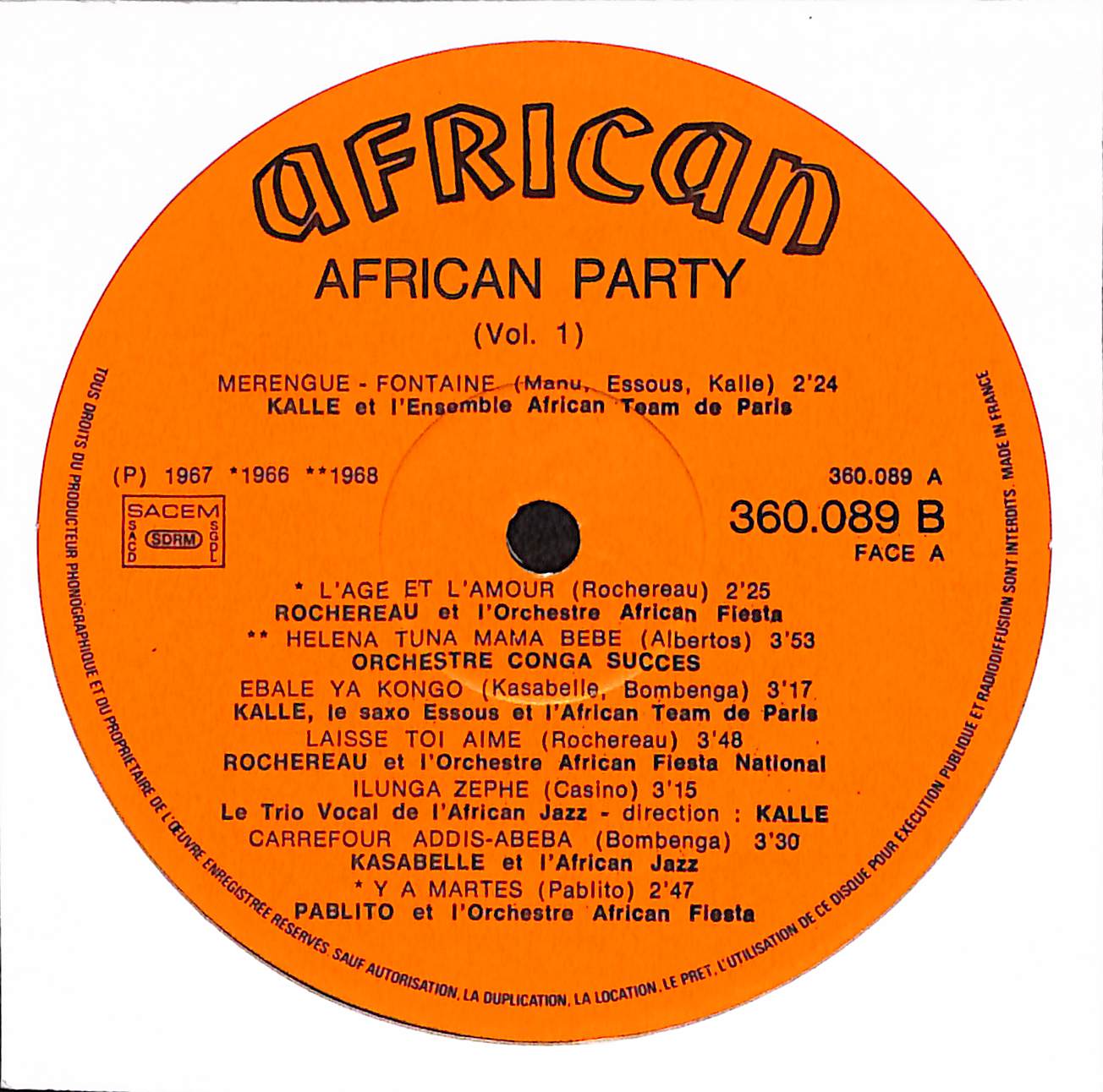 African Party (Vol. 1)