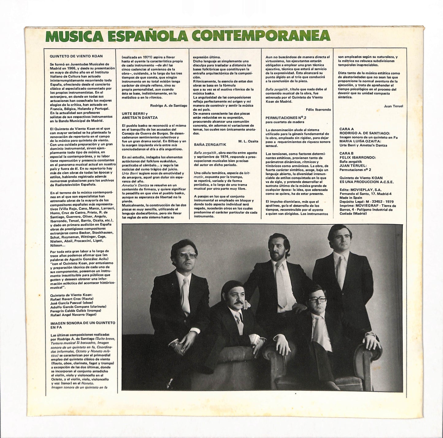 Musica Española Contemporanea