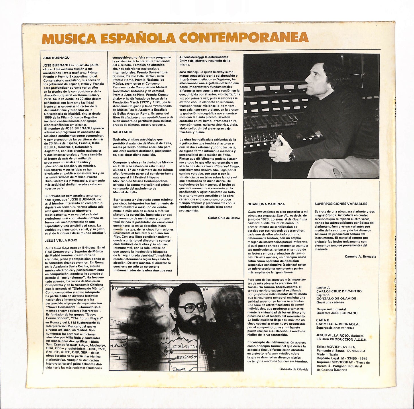 Música Española Contemporánea