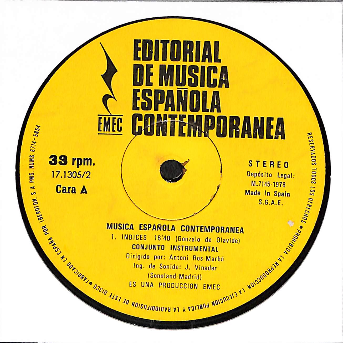 Musica Española Contemporanea