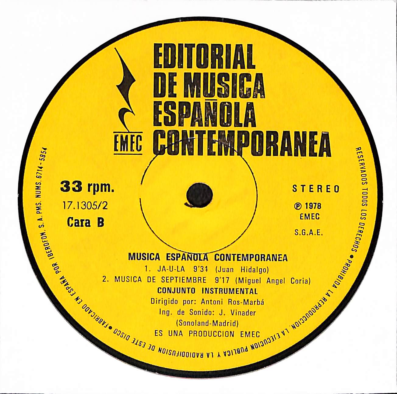 Musica Española Contemporanea