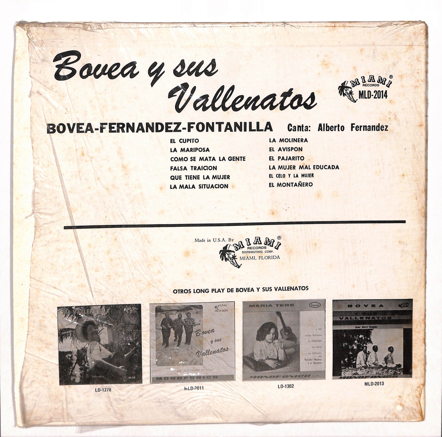 Bovea Y Sus Vallenatos