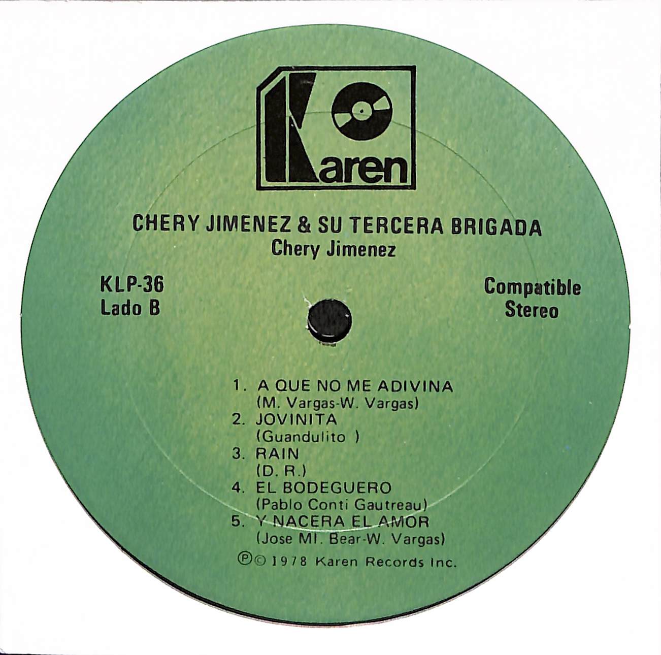 Chery Jimenez Y Su Tercera Brigada