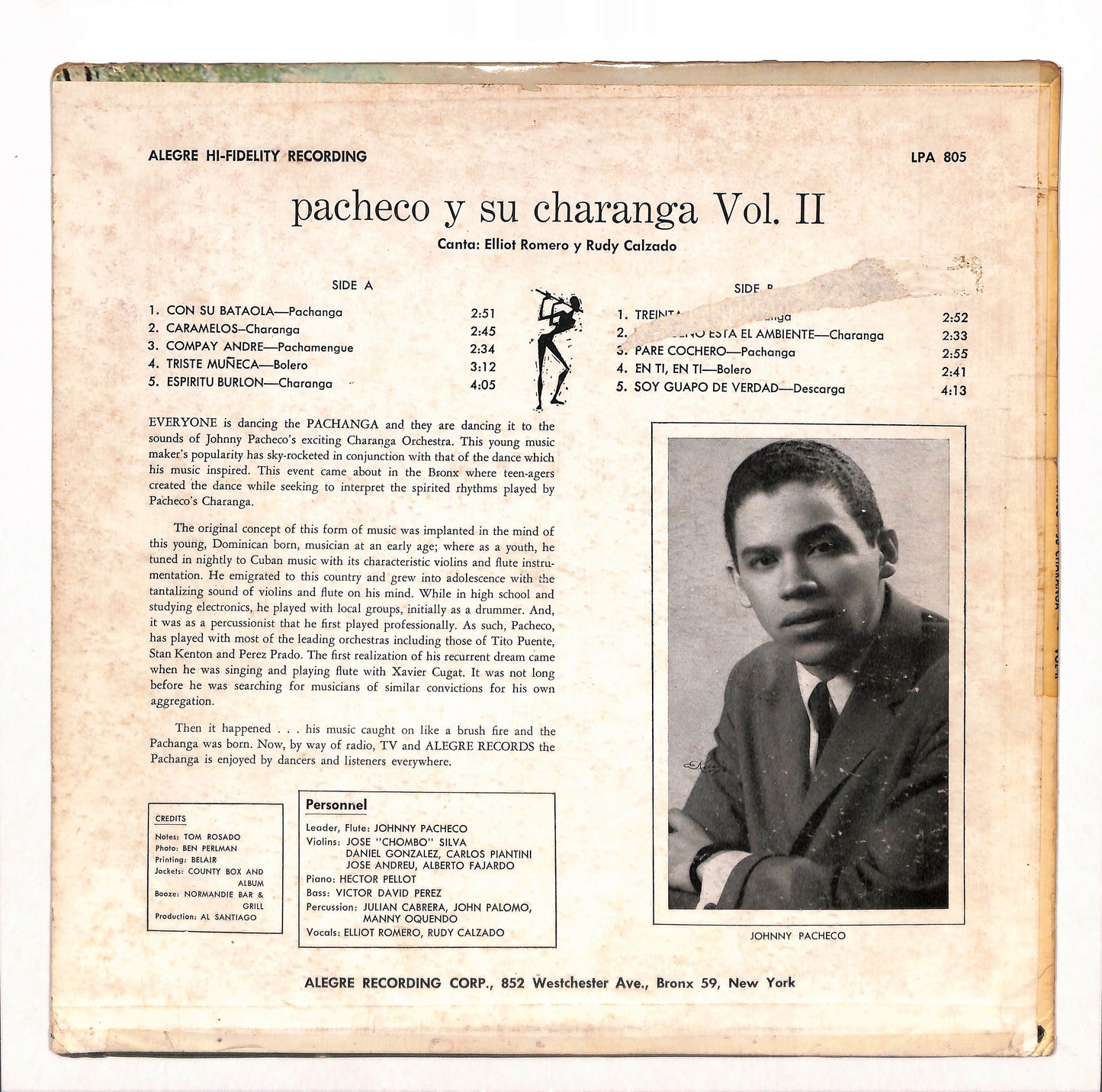 Pacheco Y Su Charanga Vol. II