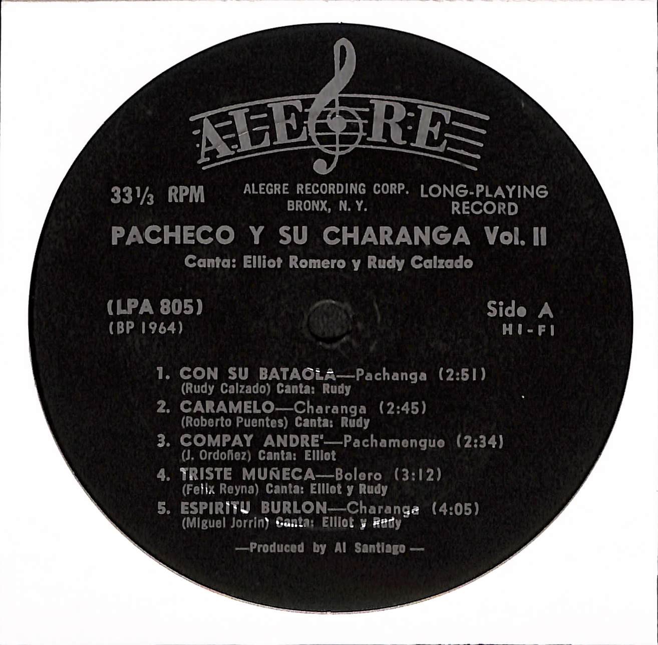 Pacheco Y Su Charanga Vol. II