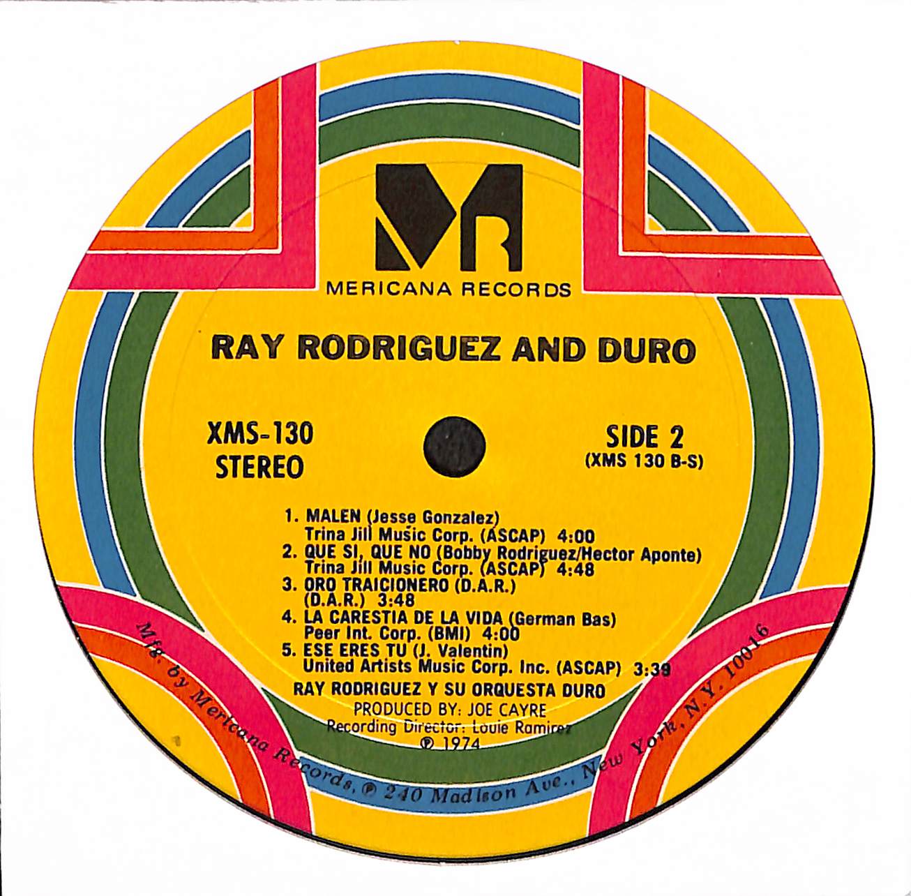 Ray Rodriguez And Duro