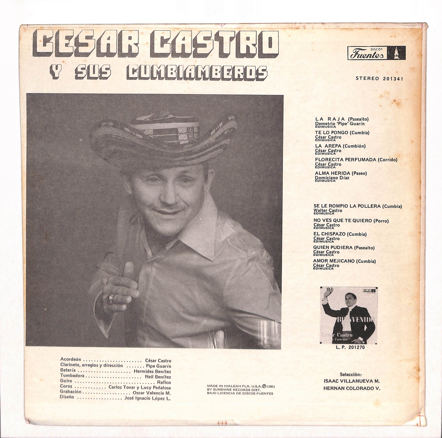 Cesar Castro Y Sus Cumbiamberos