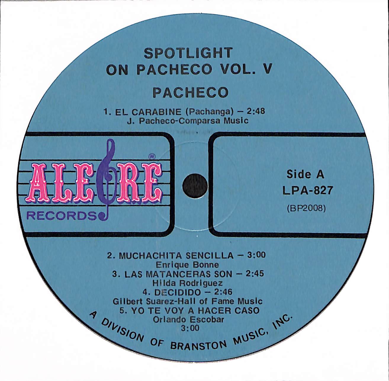 Spotlight On Pacheco - Vol. V