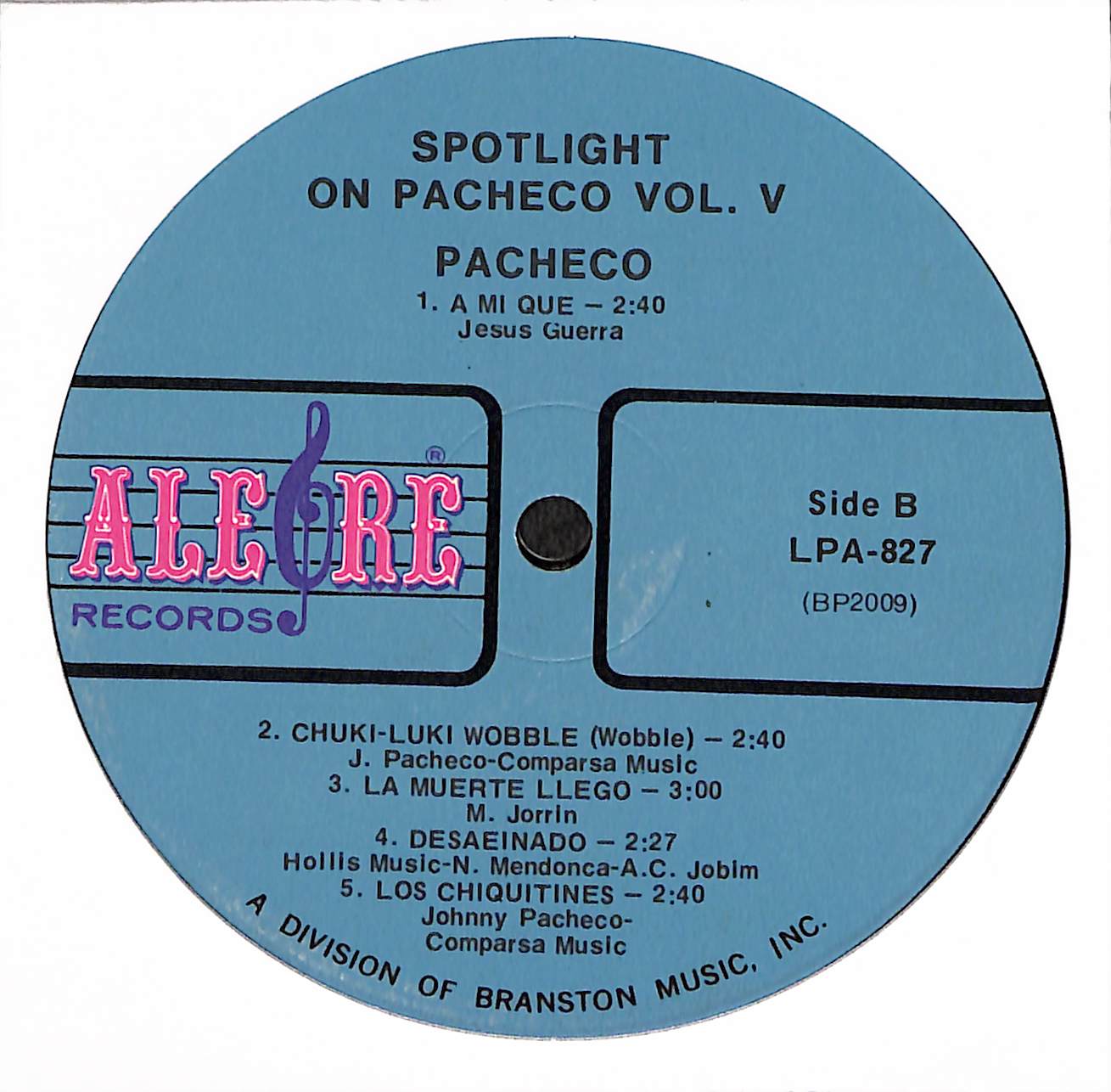 Spotlight On Pacheco - Vol. V