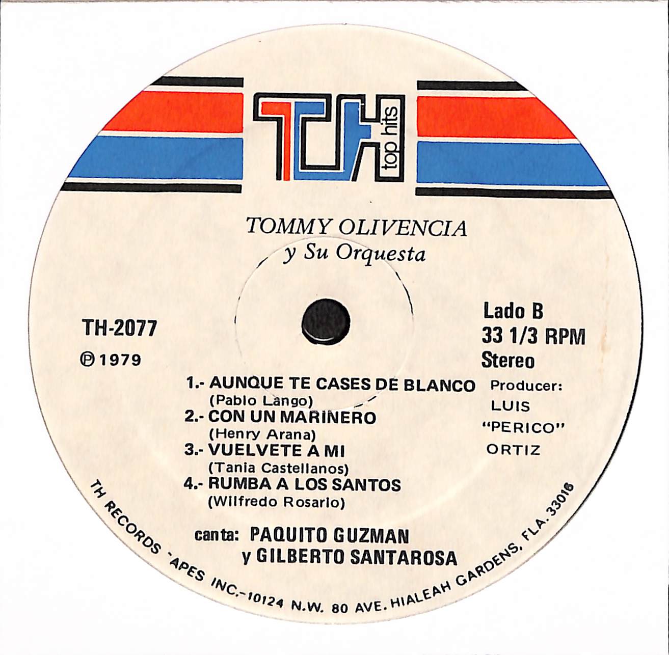 Tommy Olivencia & His Orchestra