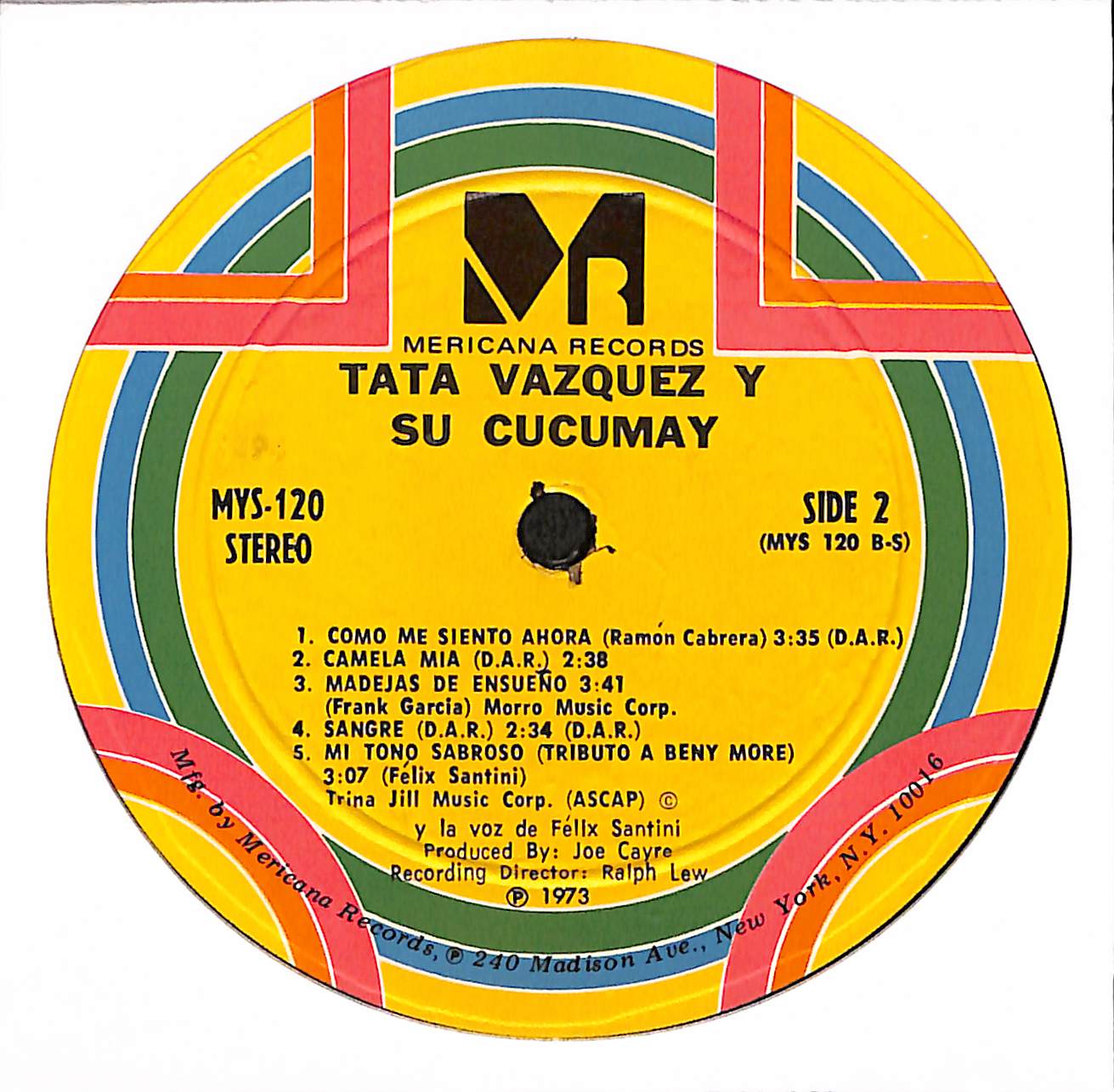 Tata Vazquez Y Su Cucumay