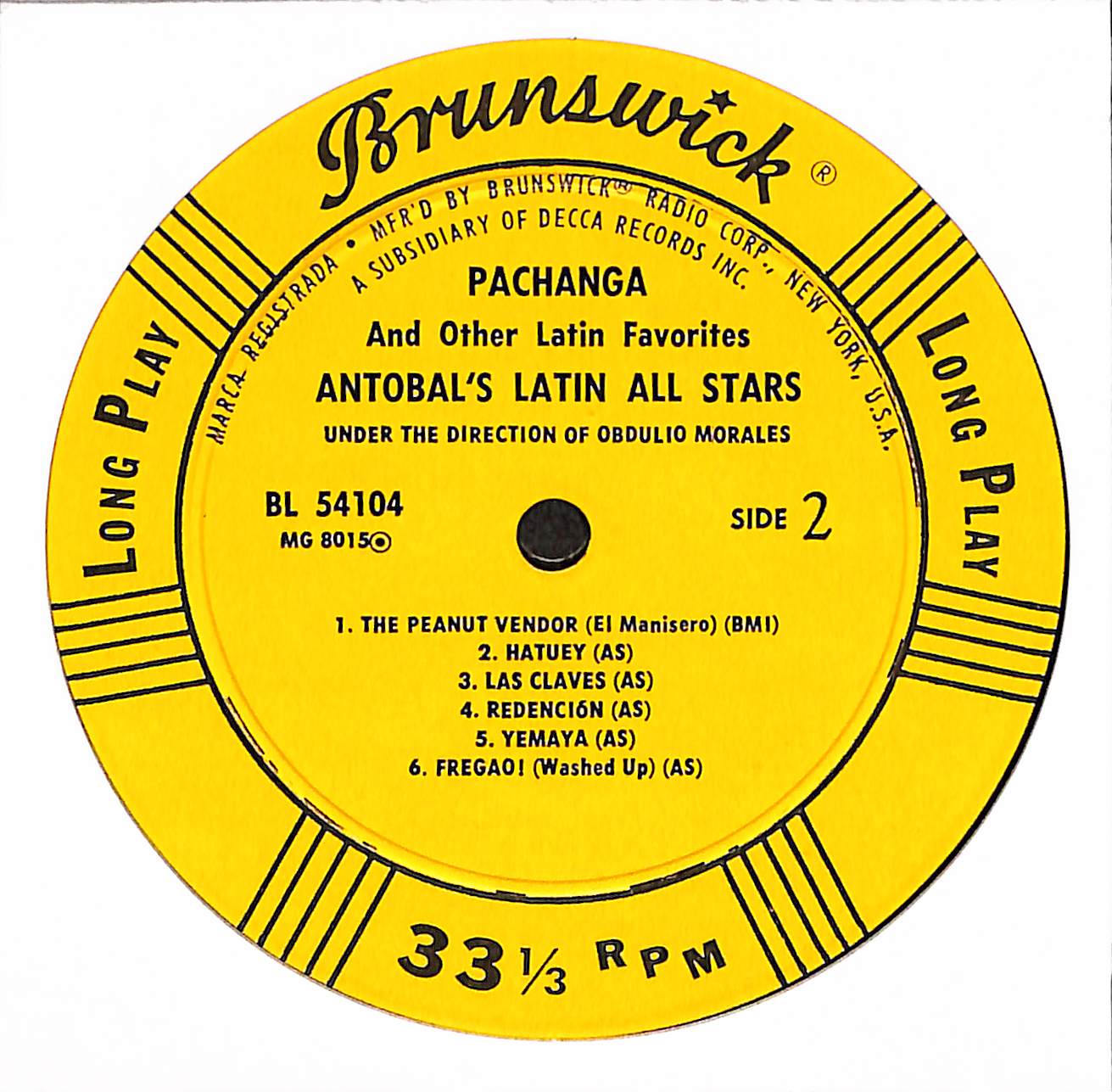 Pachanga And Other Latin Favorites