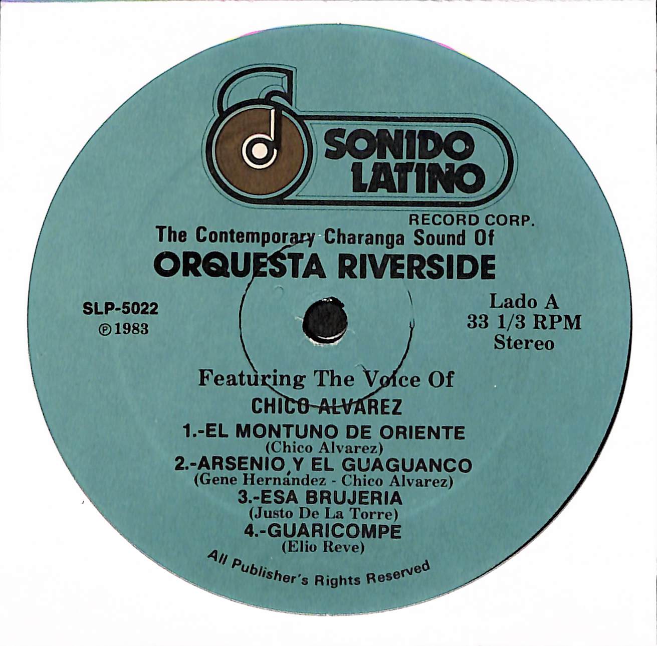 The Contemporary Charanga Sounds of Orquesta Riverside