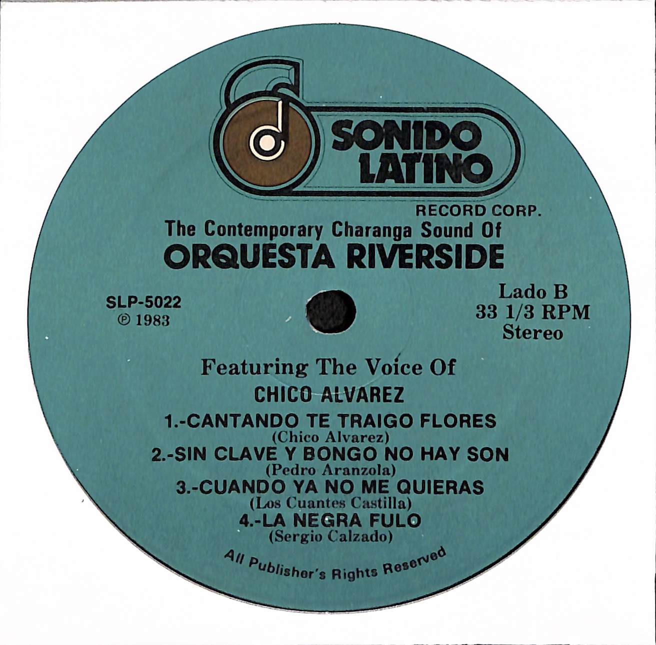 The Contemporary Charanga Sounds of Orquesta Riverside