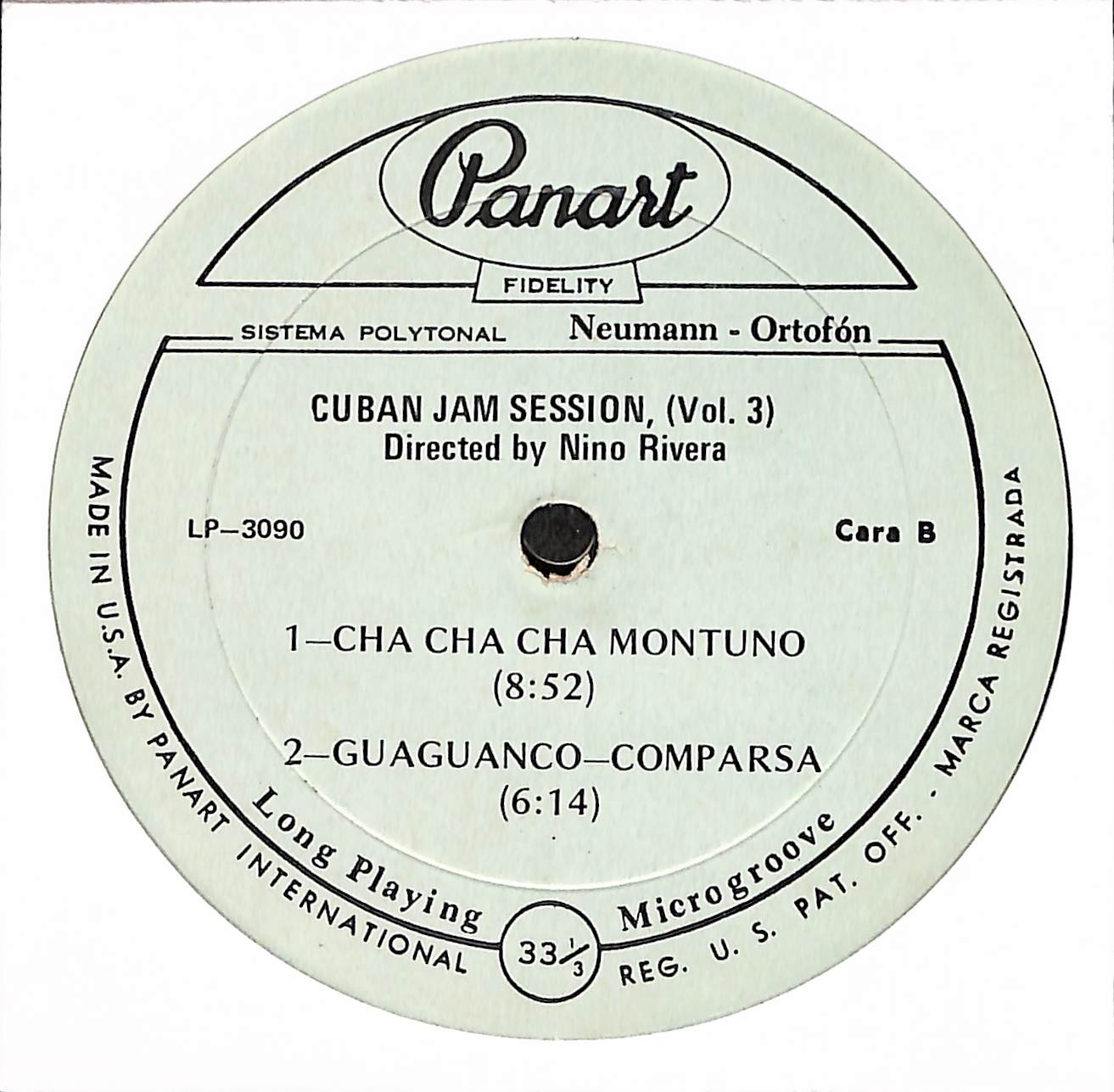 Cuban Jam Session - Under The Direction Of Niño Rivera - Volume 3