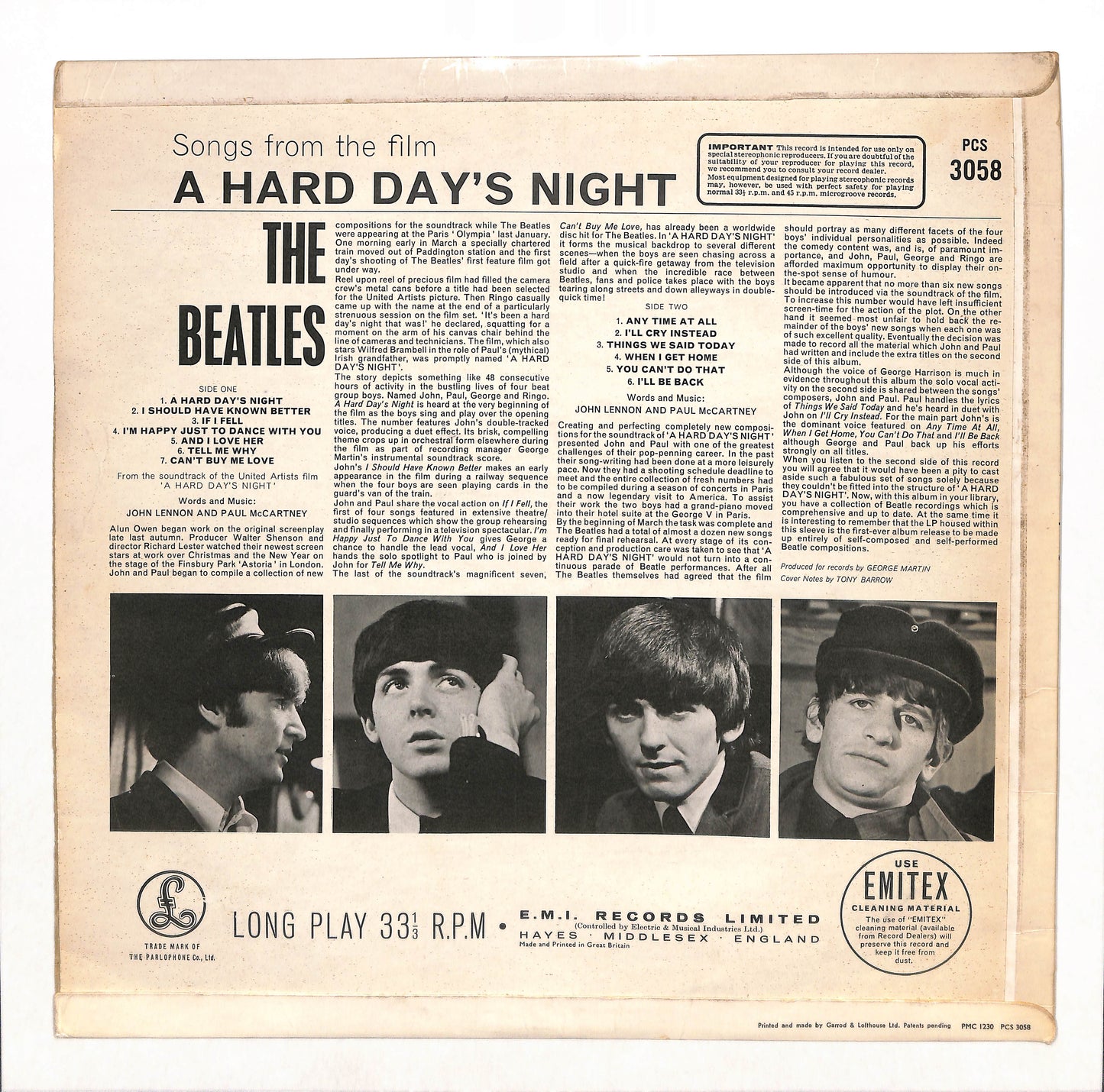 A Hard Day's Night