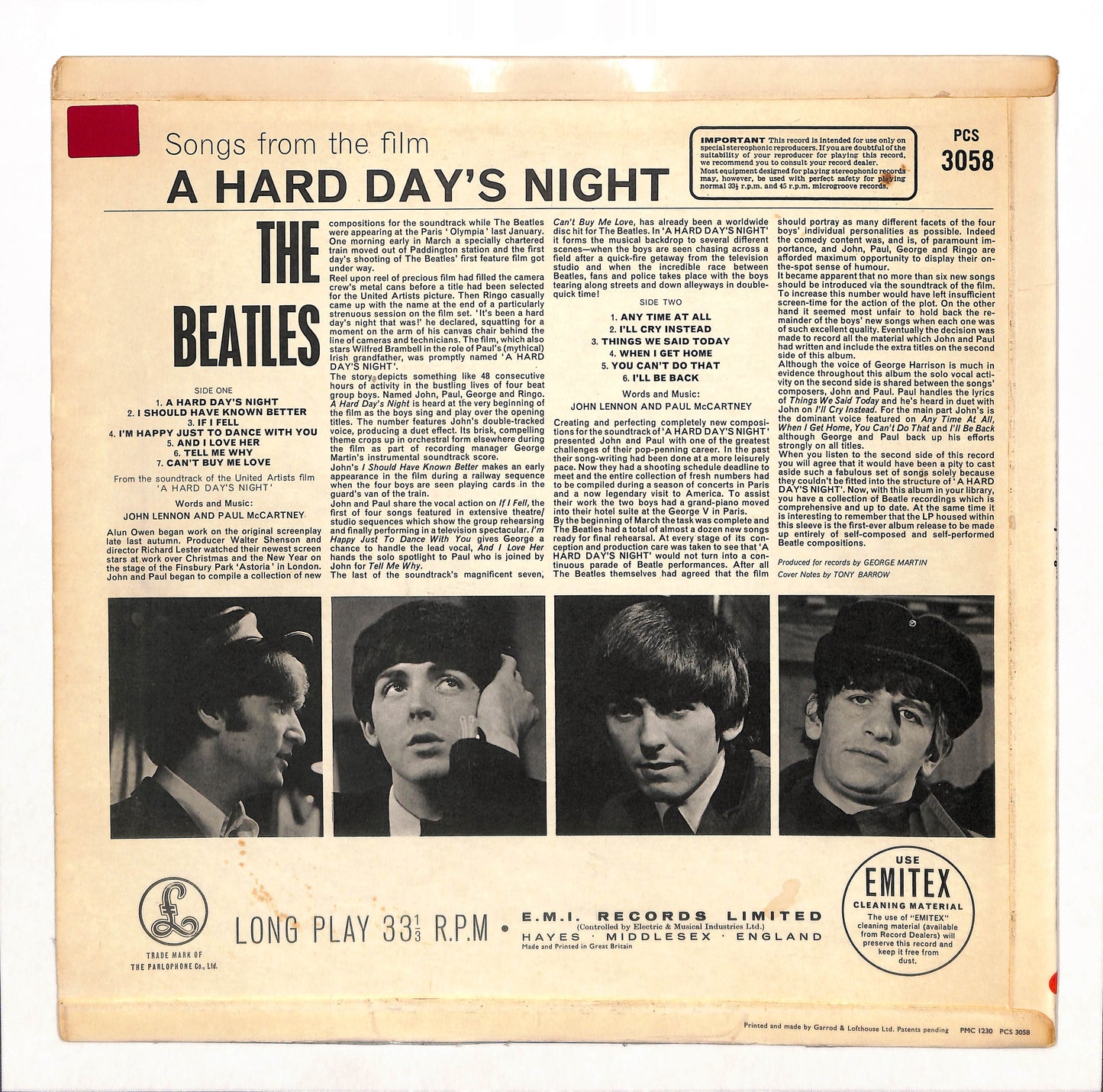 A Hard Day's Night