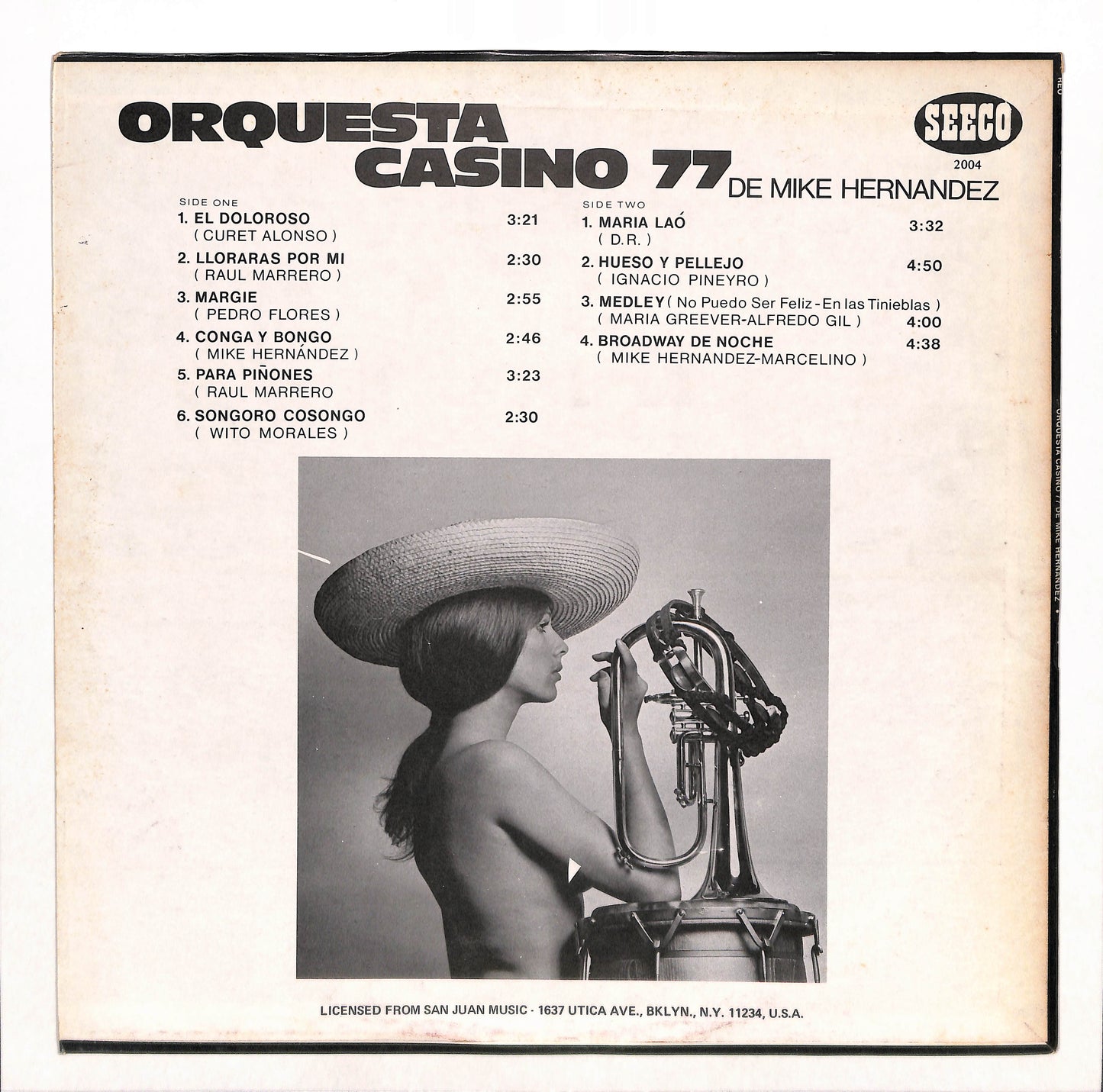 Orquesta Casino 77 De Mike Hernandez