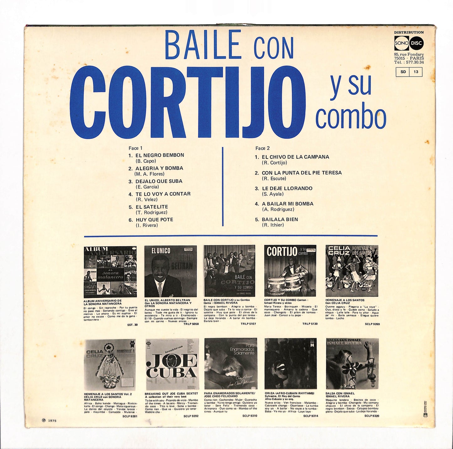 Baile Con Cortijo Y Su Combo