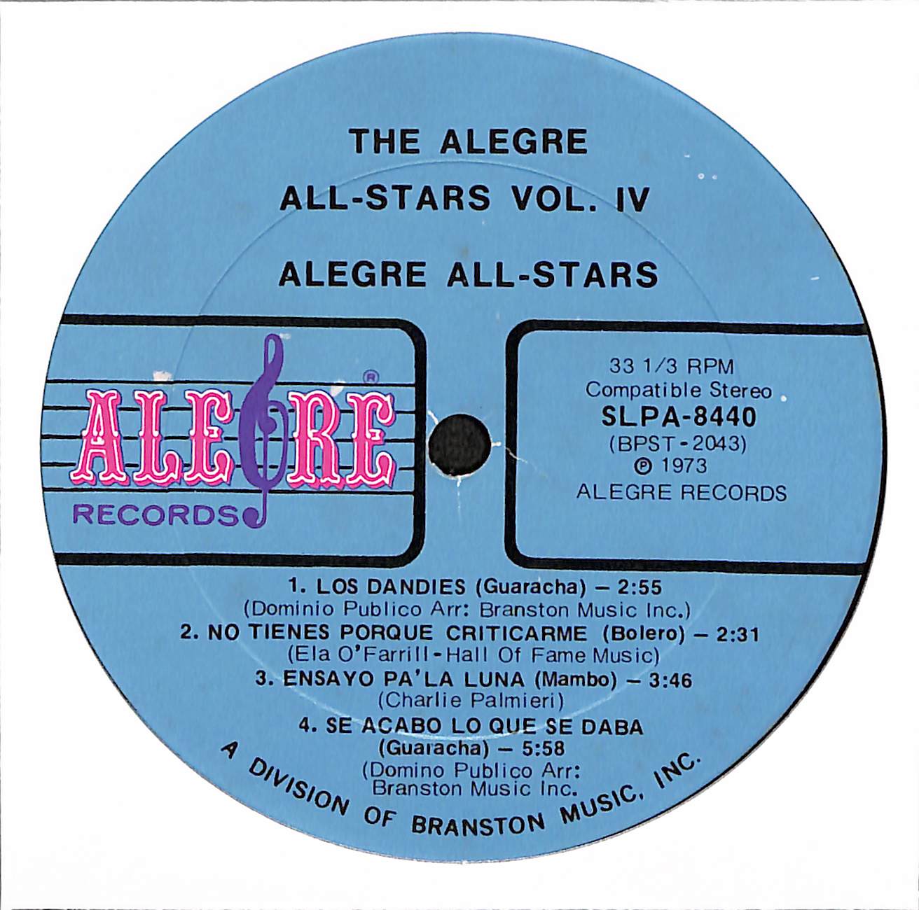 Way Out - The Alegre All Stars Vol. lV