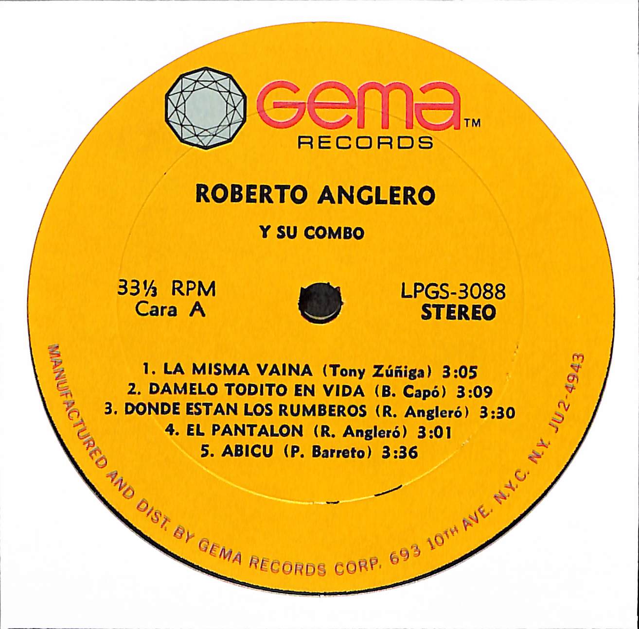 Roberto Anglero Y Su Combo