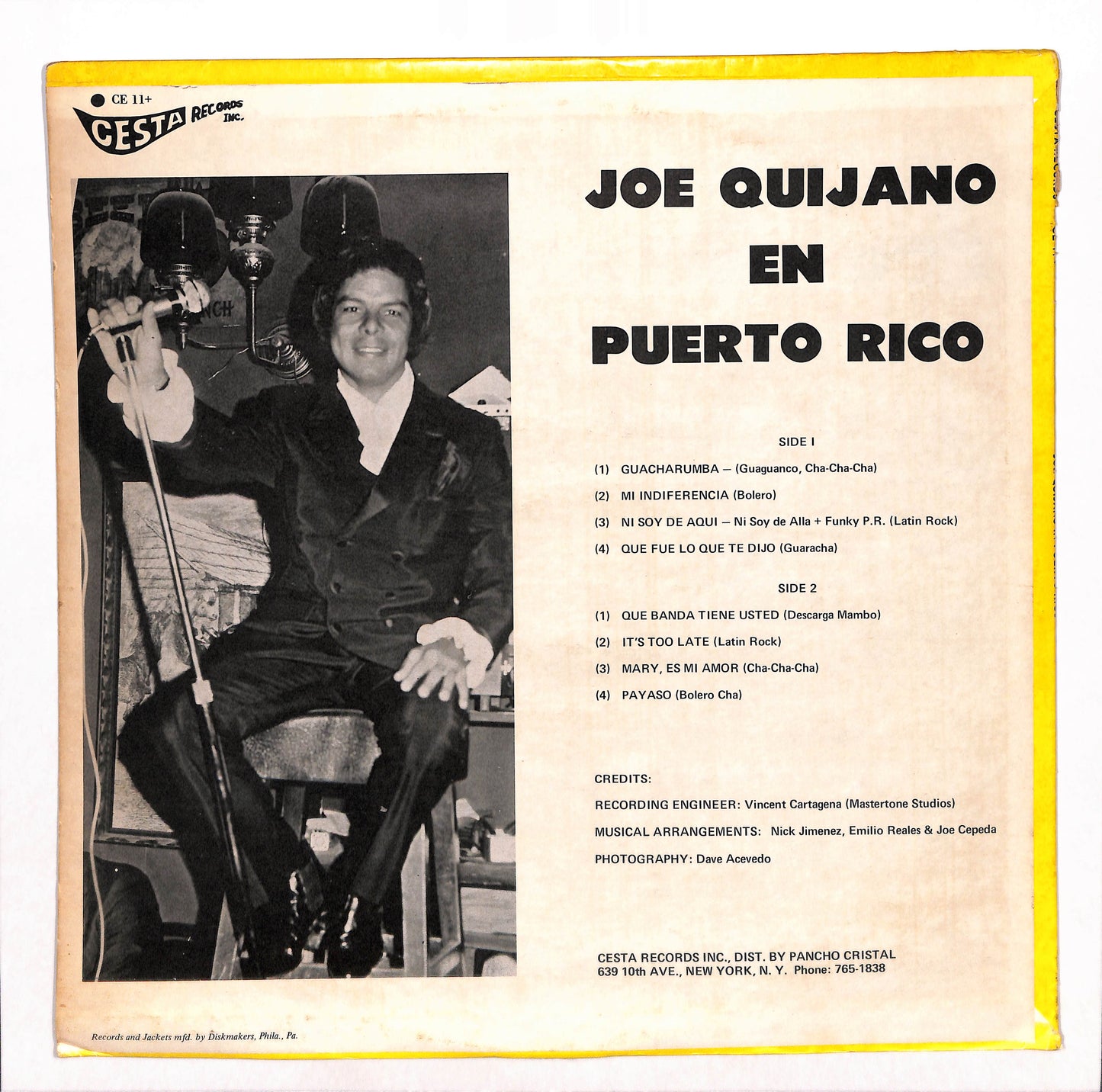 Joe Quijano In Puerto Rico