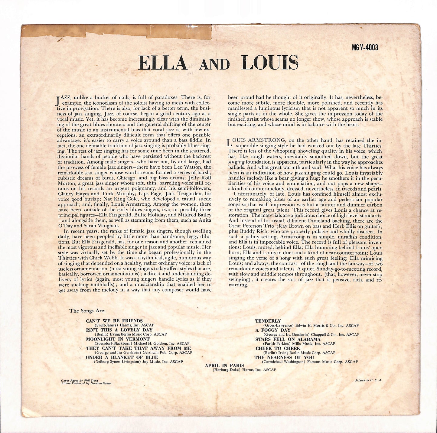 Ella And Louis