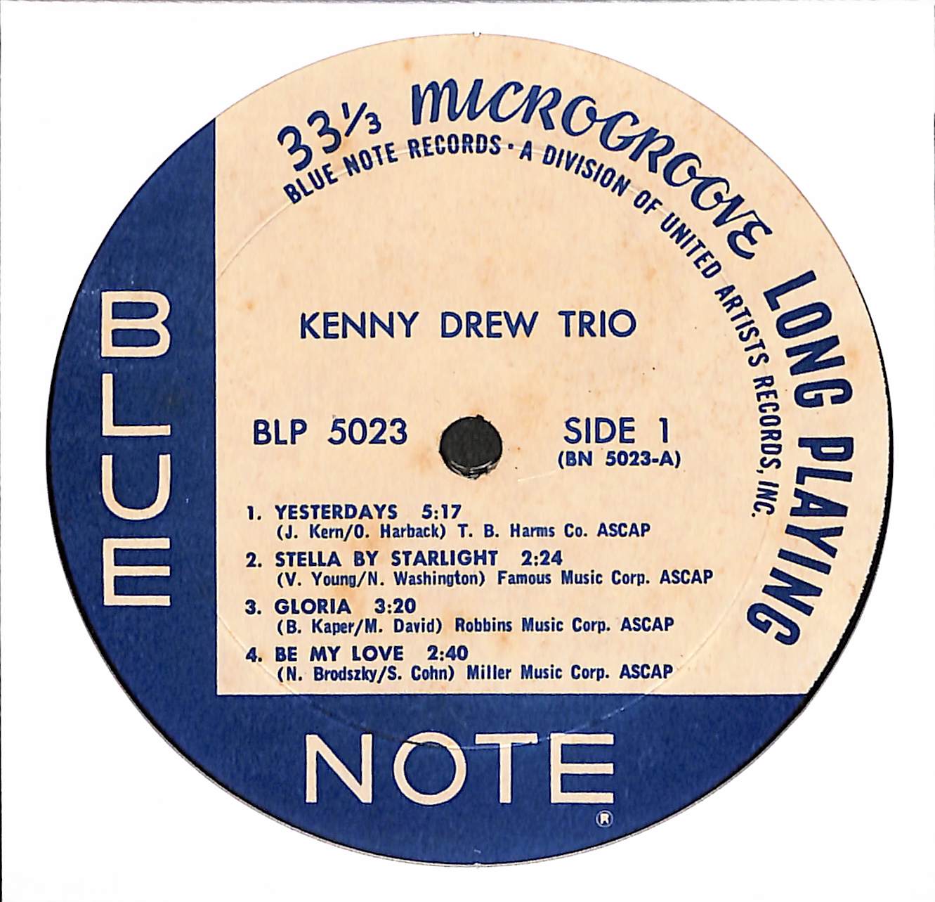 New Faces – New Sounds, Introducing The Kenny Drew Trio