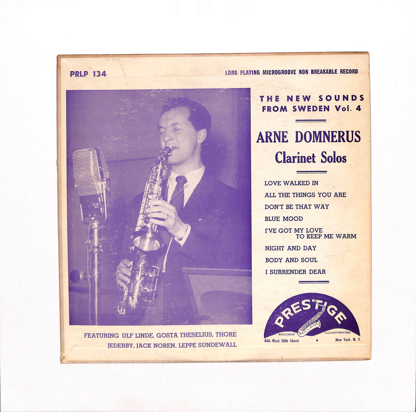 Arne Domnerus Clarinet Solos