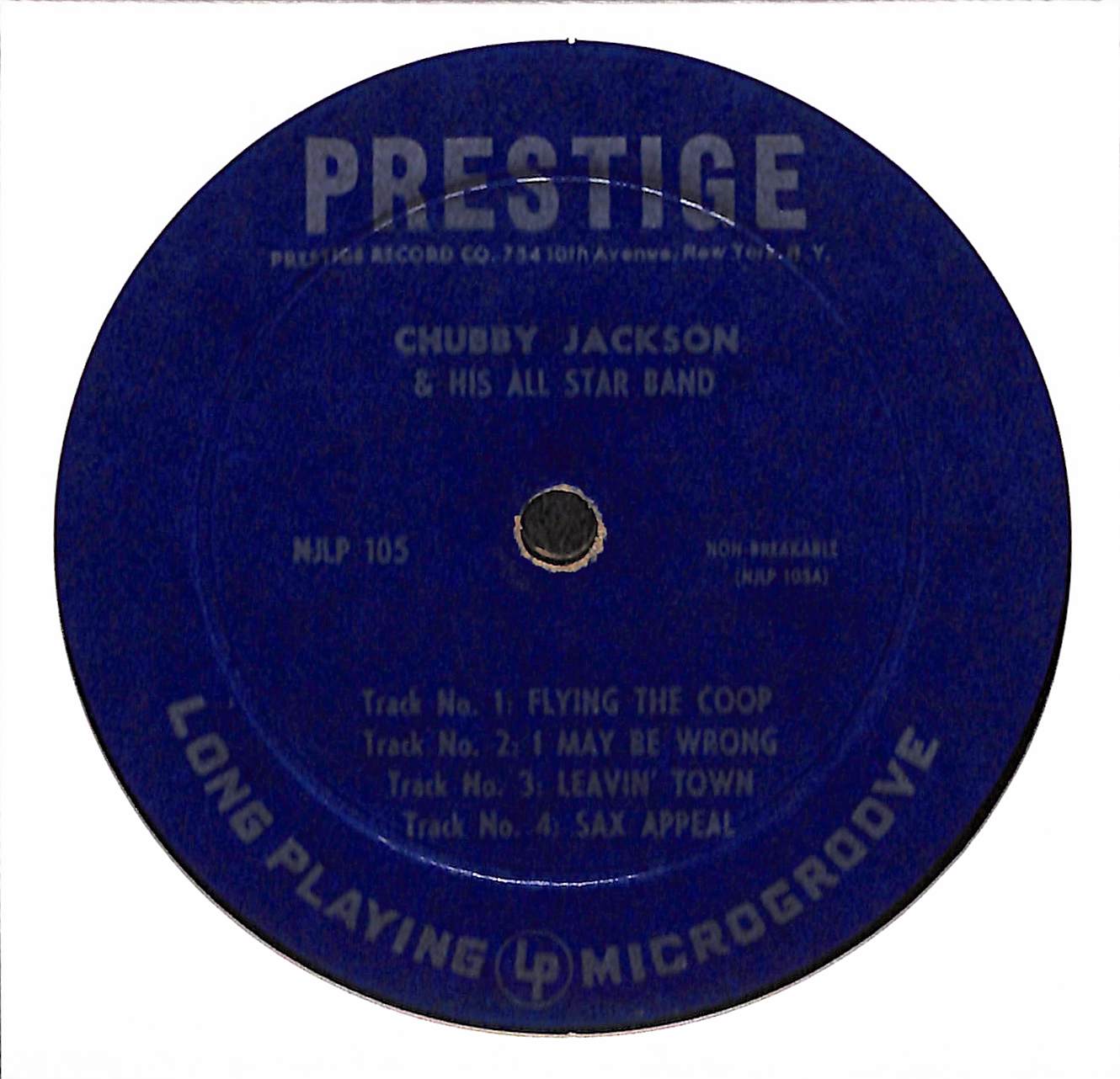 Chubby Jackson And His All Stars Band Plays