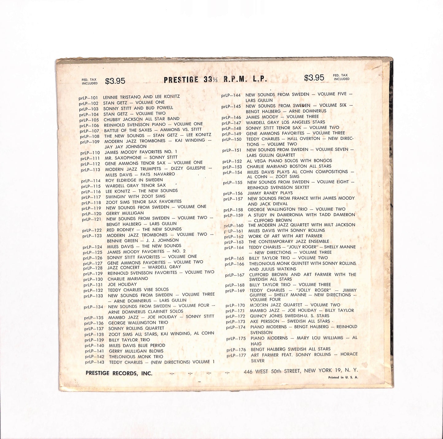 Miles Davis All Star Sextet