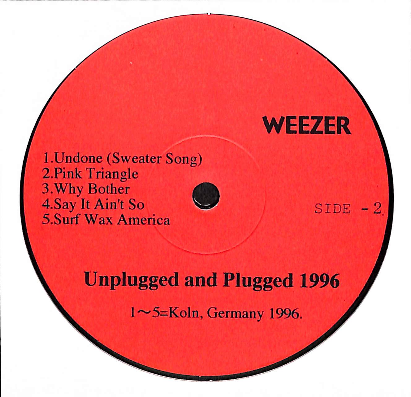 Unplugged And Plugged 1996