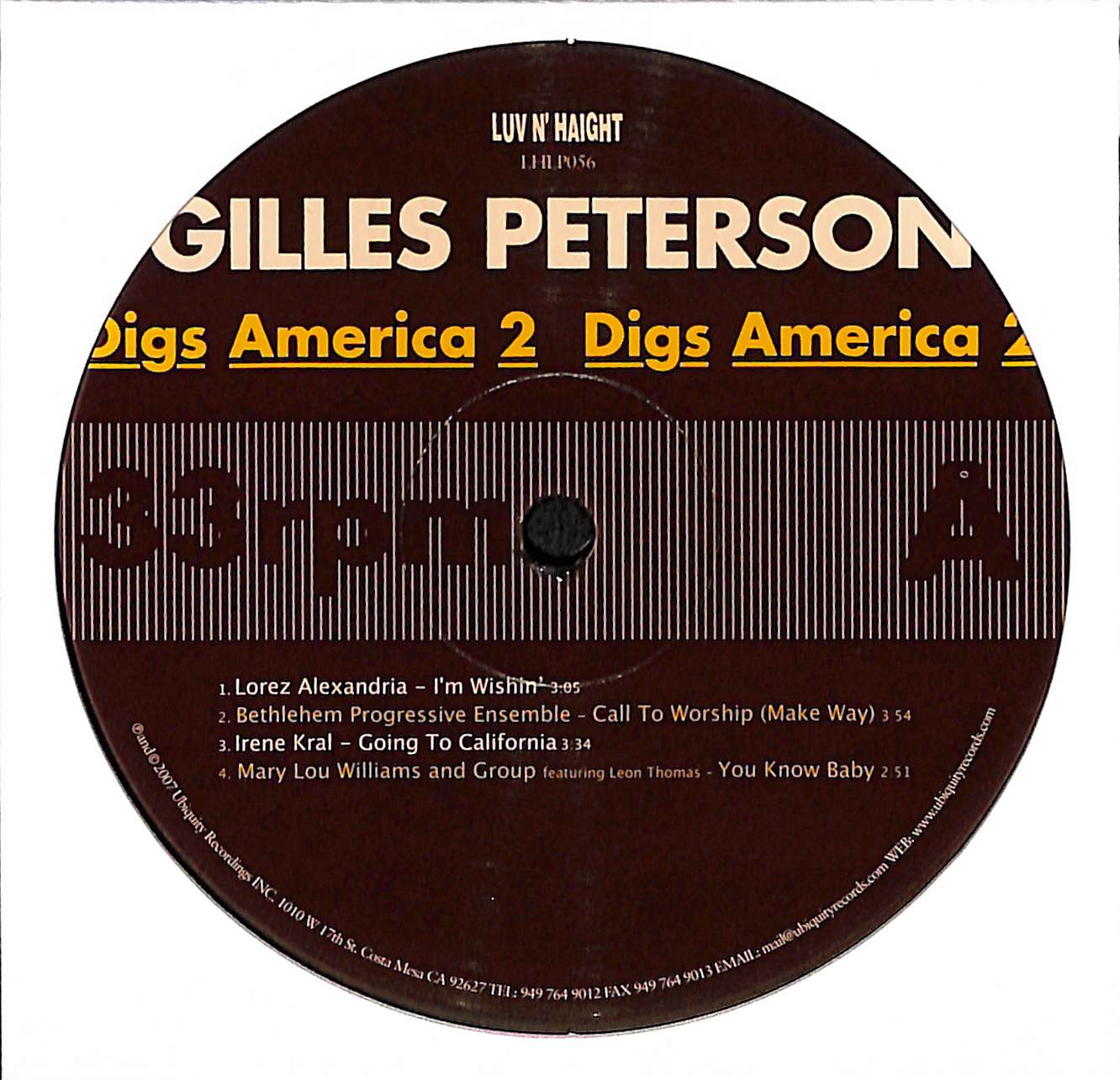 Gilles Peterson Digs America 2 (Searching At The End Of An Era)